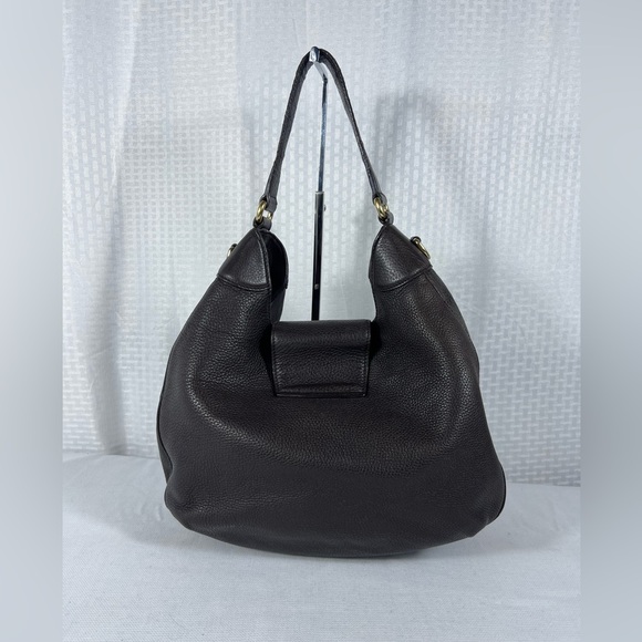 Gucci Dark Chocolate Brown Pebbled Leather Jackie Web Hobo Bag – Made in Italy - Picture 2 of 16